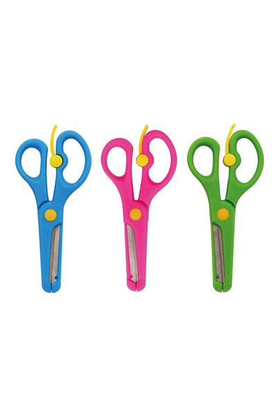 Osaka Student Scissors Pink 3 PiecesProtected Stainless Steel