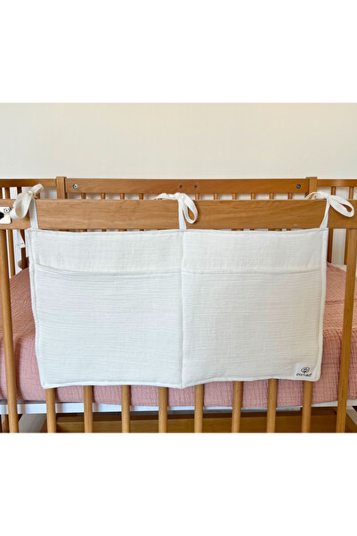 PAMUKA Bebek Beşik Yanı Organizer - Beyaz