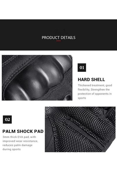 Motiva Mănuși Tactice Combat Hard Shell Protejate Lungi 3 Culori