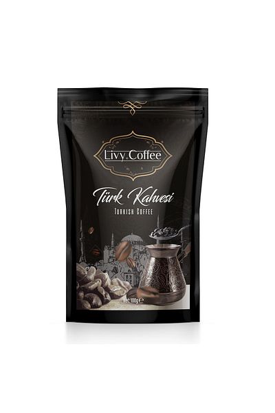 Livy Coffee 100 G Fresh Brown Turkish Coffee