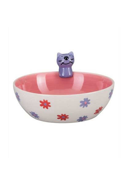 Paşabahçe 4 Piece Cat Ceramic Feeding Set