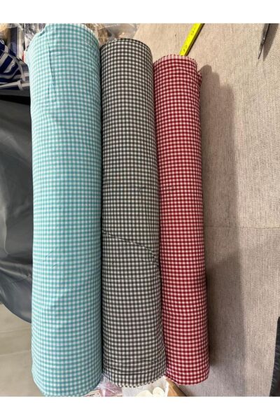 DEVRİM OLİVYA TEKSTİL 1.Class Special Tailored Thin Checked Multi-Purpose Table Cloth Picnic Cloth Dining Cloth