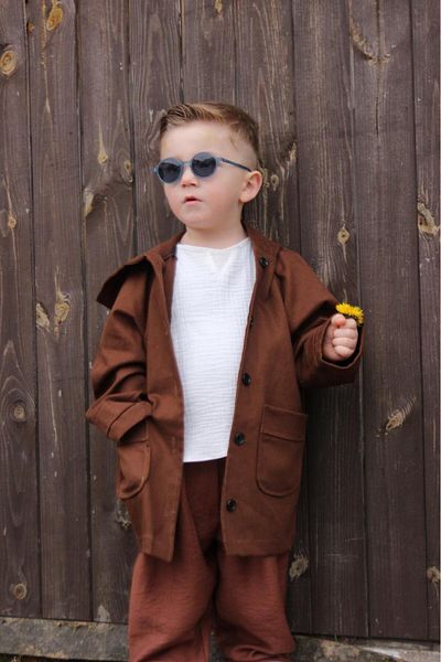 meqlife - Unisex-kinder-trenchcoat Mit Kapuze - Regenmantel