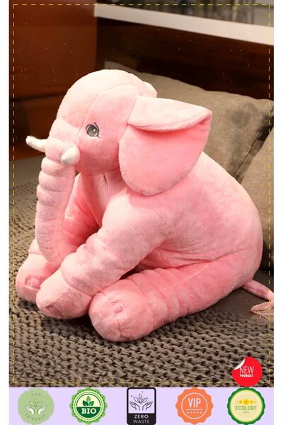 OMZ Pelus Oyuncak Kiz Erkek Cocuk Oyuncak Ayı Sevimli Fil Uyku Arkadaşım 80 Cm