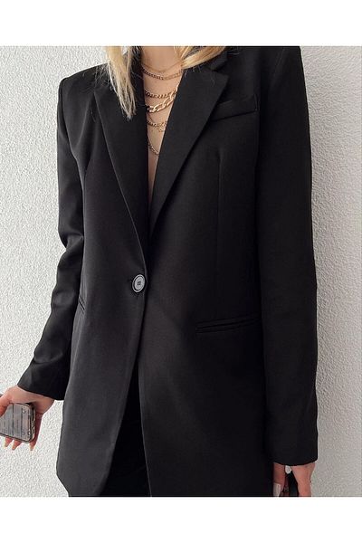 Moda İkra Women's Blazer Jacket and Pants Set