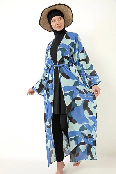 medipek Lycra Pareo Vollbedeckter Hijab-Badeanzug