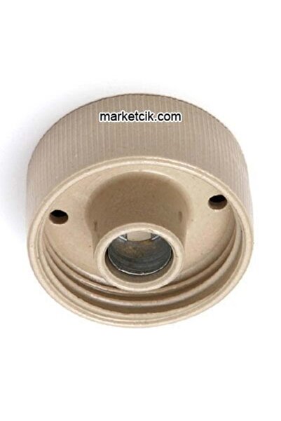 marketcik E27 Büyük Glop Porselen Tavan Duy