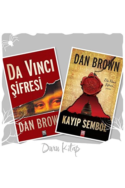 Altın Kitaplar Da Vinci Şifresi - Kayıp Sembol, Dan Brown (2 Kitap), Özel Boy...