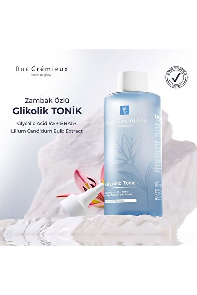 Rue Cremieux Gözenek Sıkılaştırıcı Ve Arındırıcı Zambak Özlü Tonik 200ml Glycolic Acid 5% Bha %1 - Tk