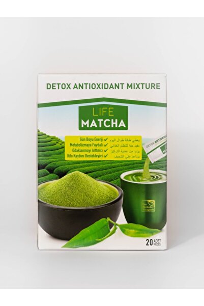 Dr. Floya Life Matcha Detox Antioksidan Karışım (MAÇA ÇAYI)