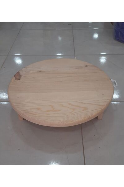 Söylemezavm Ekmek Açma Hamur Açma Tahtası Yer Sofrası 60 cm