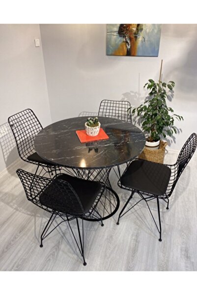 Resa mobilya design Yuvarlak Masa Sandalye Takımı