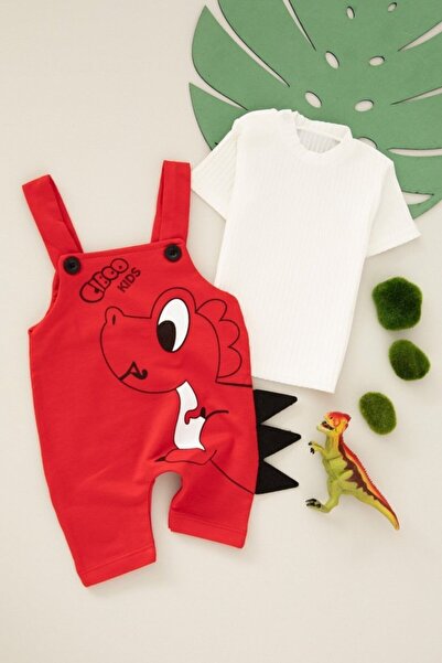 Genel Markalar Yeni Sezon Sevimli Dino Baskılı ,Kısa Kol ,Bebek-Çocuk Salopet...