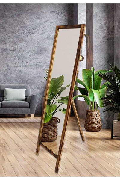Zingaldesign Doğal Ahşap Boy Aynası