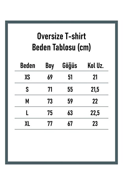 Genel Markalar Houston Baskılı Kadın Oversize Saks Mavi Salas T-shirt Boyfriend