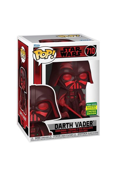 Funko 2024 SDCC Summer Convention حصريًا - شخصية البوب ستار وورز SW دارث فيدر