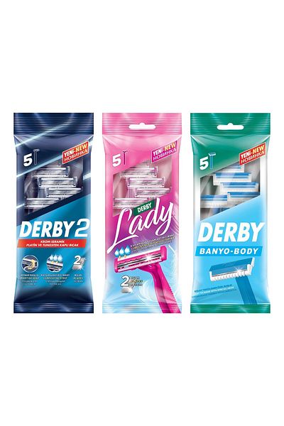 Derby Family Pack of 3 - Razor