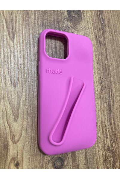 Newon İphone 12 Pro Max Shortcake Rhode Lip Case Logolu Telefon Kılıfı Kapak Cover Case