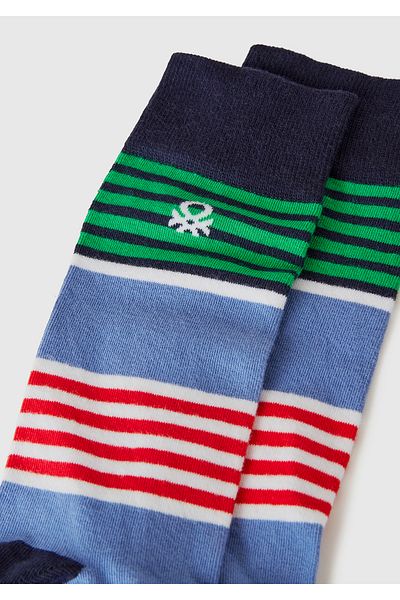 United Colors of Benetton Colorful Patterned Unisex Socks Set