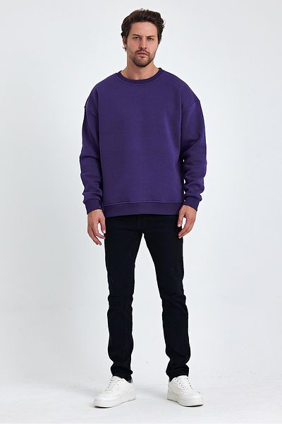 Uniquetex Φούτερ VEK Oversize Crew Neck
