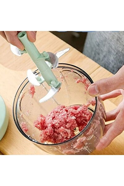 sengenegel 5 Blades Roped Hand Chopper Large Size Vegetable Chopper Onion Vegetable Cutting