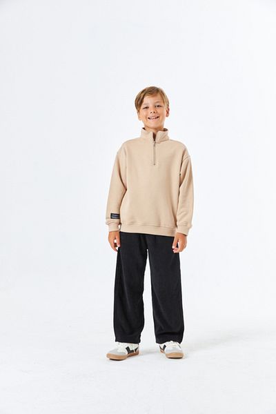 Serbend Sge-1337 Serbend Kids - Boys' School Sweatshirt, Stand Collar
