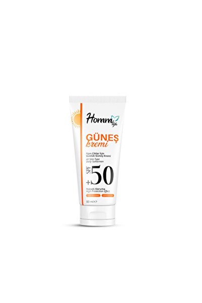 HOMM BİTKİSEL ÜRÜNLER HOMM LİFE GÜNEŞ KREMI 50 SPF 50ML