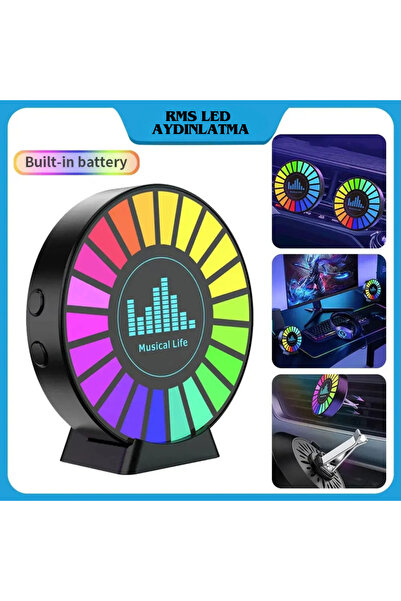 RMS LED AYDINLATMA Rgb Led Sese Duyarlı Kokulu Ambiyans Aydınlatma