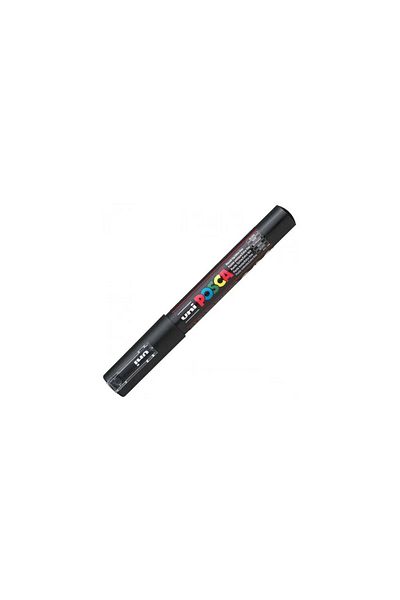 UNİ-BALL Posca Pc-1m Black Paint Art Marker Pen - 3 Pieces