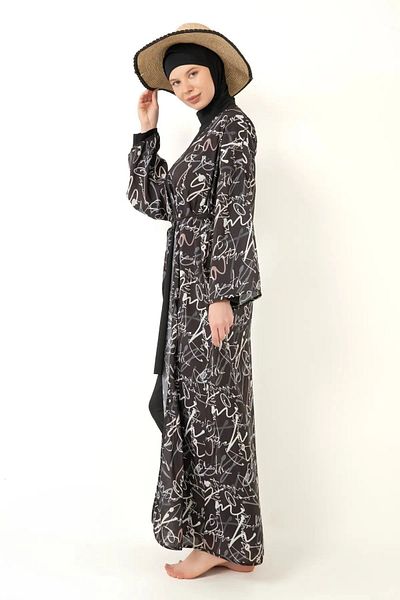 medipek Lycra Pareo Vollbedeckter Hijab-Badeanzug