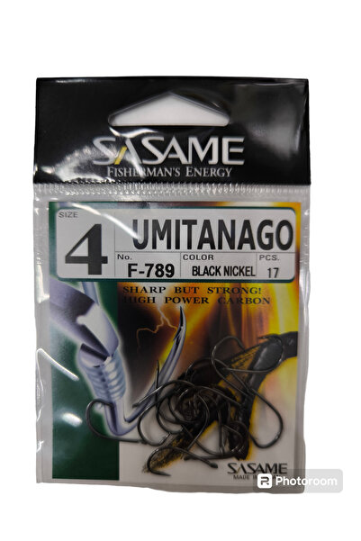 Sasame Umitanago F-789 Black Nikel İğne