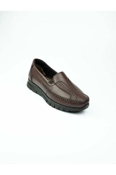 Voyager 8819 Model Maro Piele Pantofi Casual dama