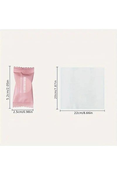 MİNGODAN 3 Disposable Travel Towels - Compressed Facial and Wet Wipes Damp Napkin