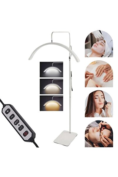 SMAYLİNG 24İnç Ay Lamba Sedye Üstü Cilt Bakım Led Video İşlem Ve Çekim Işığı ...