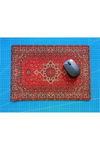 rakkun shop لوحة ماوس مطبوعة بنمط سجادة مقاس 28 × 40 سم