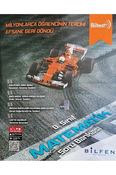 Bilfen Yayıncılık 8.Classroom Biltest Math Question Bank / Collective / Bilfen Publishing /9786258337686