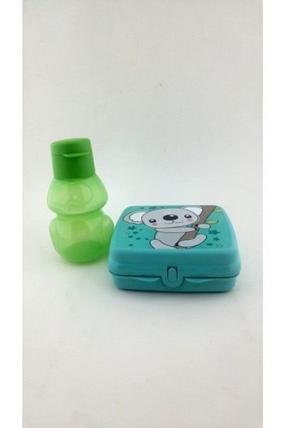 Tupperware New Koala Patterned Children's Nutrition Set / Frog