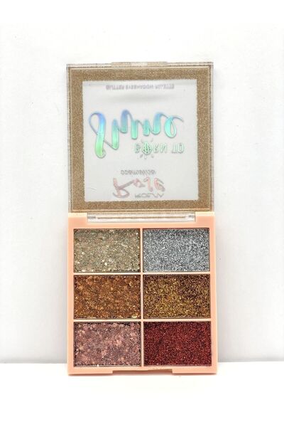 Roesıa Rose Cosmetics Rose Born To Shıne 6'lı Glitter - 6 Colors Glıtter Eyes...
