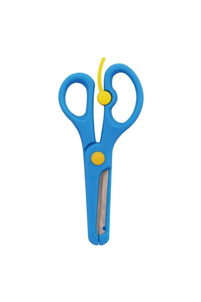 Osaka Student Scissors Blue 4 PiecesProtected Stainless Steel