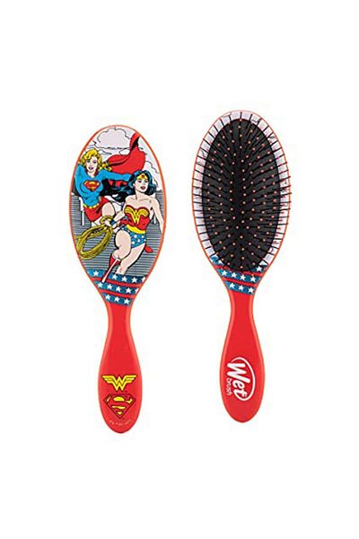Wet Brush فرشاة الشعر الأصلية Detangler - (Wonder Woman & Supergirl)