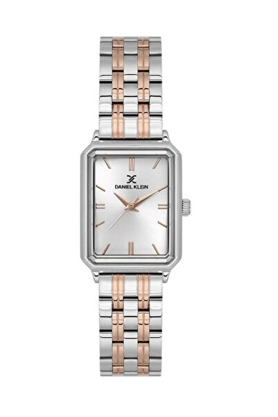 Daniel Klein Dkf.1335.05 Rose Gold Dikdörtgen Kadın Kol Saati