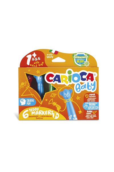 ileritoys Carioca Teddy Jumbo Baby Washable Felt Paint Pen