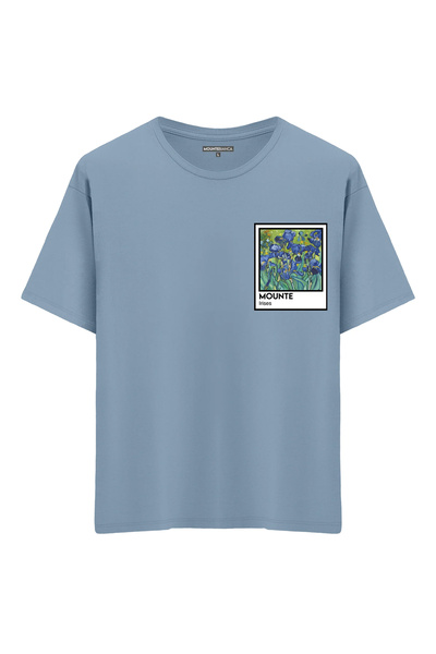 Mounte Bianca Унісекс Іриси - Футболка оверсайз