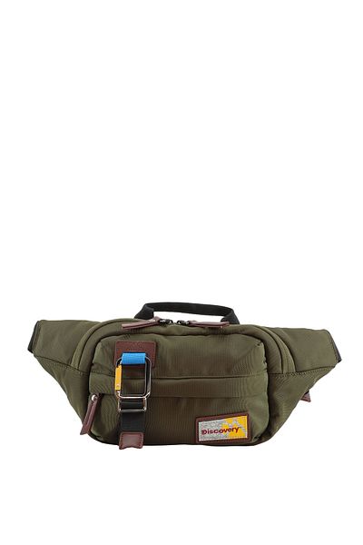 Discovery ICON  Waist Bag Khaki, Hip Bag With Adjustable Strap, RFID Pocket, Suitable For All Travel