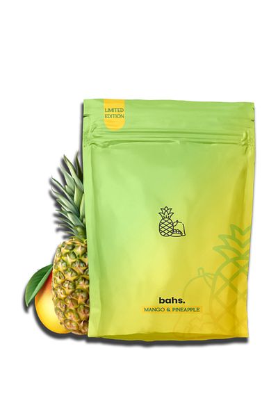 bahs. Mango Pineapple Protein Powder - 600gr 10 Servings