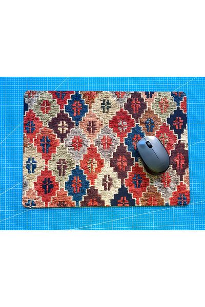 rakkun shop لوحة ماوس مطبوعة بنمط سجادة مقاس 28 × 40 سم