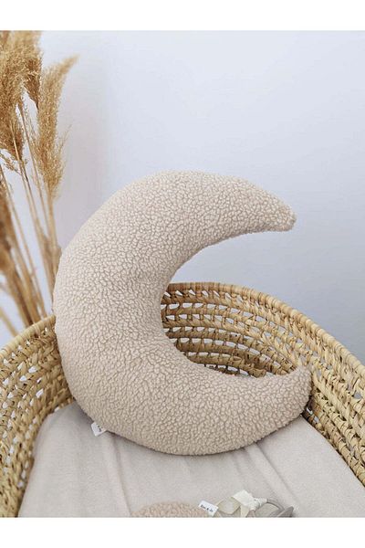 EYPRICH Decorative moon shaped cushion cushion