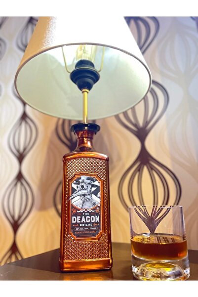 ArtisticDesigns THE DEACON (WHİSKY) ŞIK TASARIMLI ŞİŞE ABAJUR