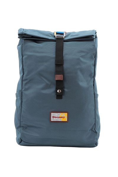 Discovery ICON Roll Top 15L Backpack Steel Blue, Durable Lightweight Multi Compartment Travel