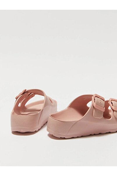 LC Waikiki LCW STEPS Toka Detaylı Çift Bantlı Kız Çocuk Terlik